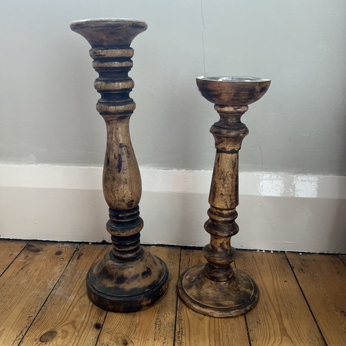 Pair large wooden - pair,