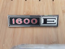 Cortina Mk2 1600e Rear Badge Genuine Ford