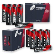 DURACELL AA PROCELL Batteries Intense High Power 1.5v Alkaline LR6 Long Expiry