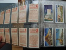 ONE COMPLETE SET CIGARETTE CARDS MITCHELL EMPIRE EXHIBITION SCOTLAND 1938