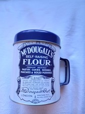 McDougall's  Flour sieve shaker slight damage lovely advertising piece 4 inches 