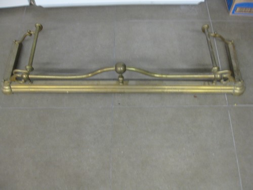 Vintage pierced brass fire - vintage,