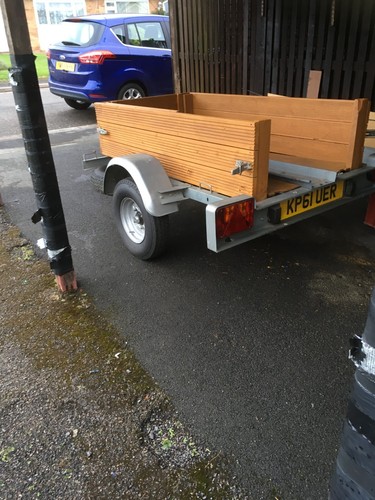Motorcycle car trailer - motorcycle/car, also