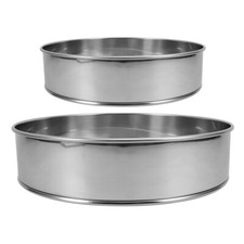  2 Pcs Flour Straining Sieve