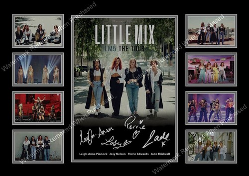 Little mix signed photo - little,
