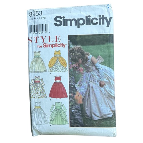 Simplicity 8953 child girl - simplicity,