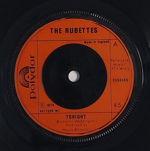 The rubettes tonight single - tonight,