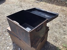 Metal Strong Box-black