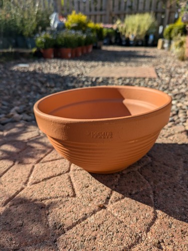 Terracotta bowl 23 cm - bowl,