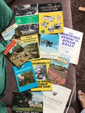 vintage mainly 70’s steam locamotives, trams programmes.