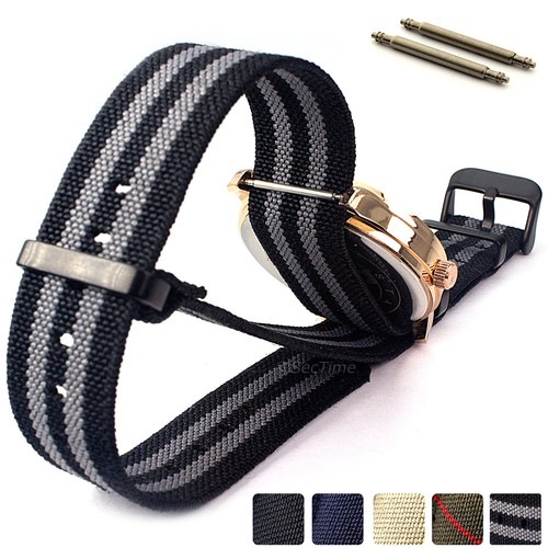 Elastic nylon rubber nato - nylon/rubber,