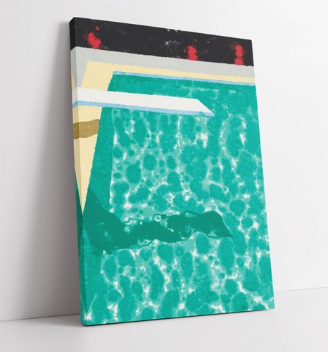 Green pool diving board - green,