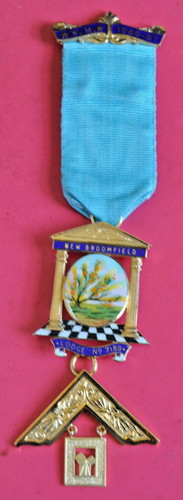 Masonic past master jewel - masonic, master's