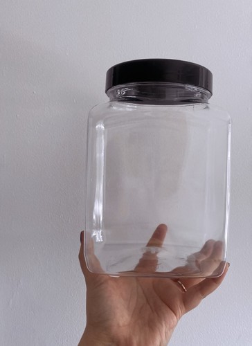 Square storage jars sweet - 2.5l,