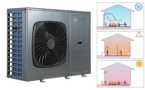 Smad heat pump r290 - 3-in-1,