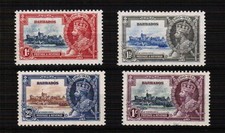 Barbados 1935 Silver Jubilee SG 241/244 mounted mint Cat £35