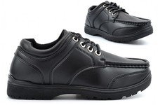 Boys School Shoes Size 6 Boys Boat Shoes Size 5 Stubby Shoe Lace Sizes 1-6 Black