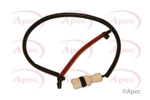 Apec front brake pad - pad, wear