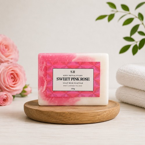 Goat milk pink sweet - milk, rose