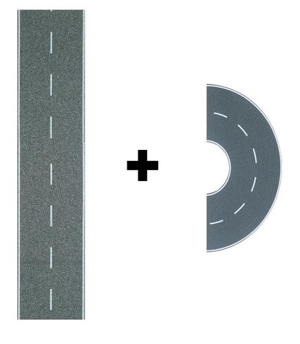 Gauge 40mm tarmac - x, road