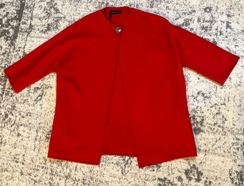 Zara woman red wool - woman,