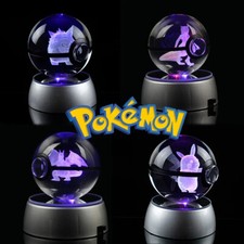 Pokemon 3D Crystal Glass