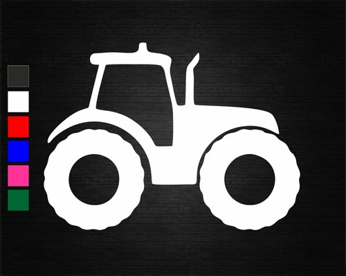 Tractor farm vinyl decal - tractor,