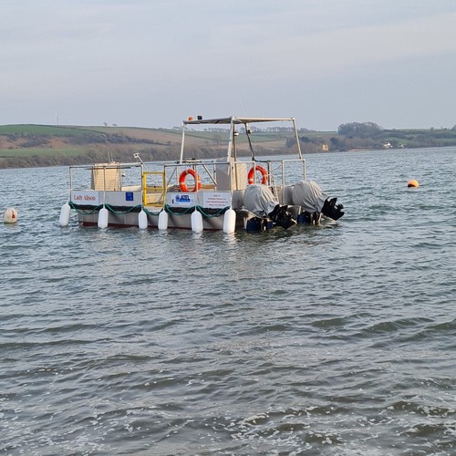 5m aluminium pontoon - 7m,
