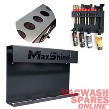 MAXSHINE WALL MOUNTED BRUSH & TRIGGER BOTTLE HOLDER - CLEANING AND DETAILING
