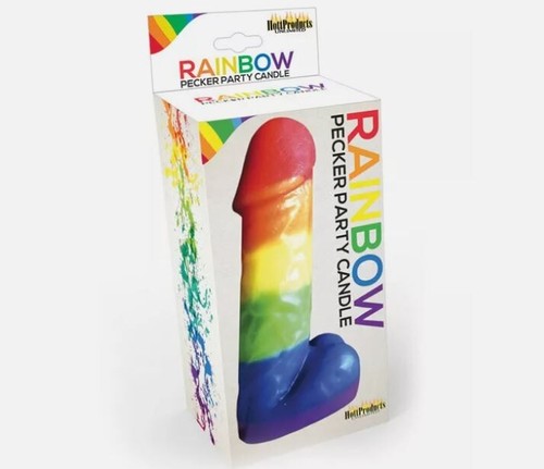 Rainbow cock willy pride party - rainbow,