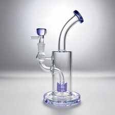 Purple 9" Glass Bong Matrix