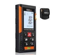 60m 196ft Laser Distance Meter Measure Length Area Volume Continuous Pythagorean