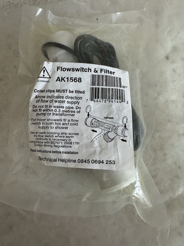 Akw flow switch with filter - flow,