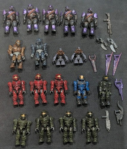 Mega bloks halo minifigures - mega,