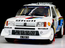 1:18 Solido "PEUGEOT 205 TURBO 16 EVO 2 (T16)" Gr.B RALLY Monte-Carlo RARE #9063