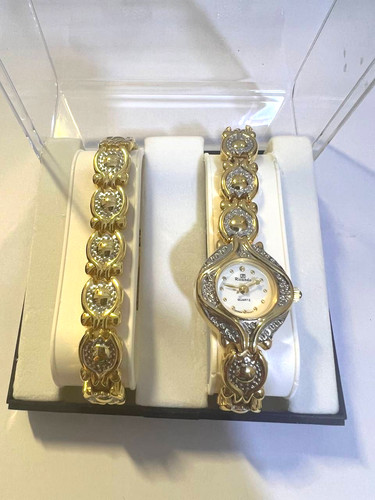 Ricardo watch ladies gold tone - ladies,