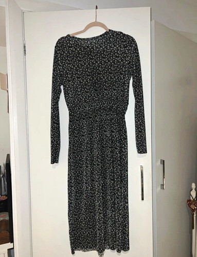 Zara black white floral - zara, &
