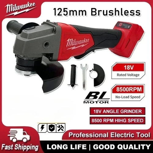 New milwaukee 125mm angle - 125mm,