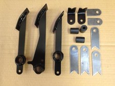 Kit Car Haynes Roadster locost complete pedal set welded & powder coated BLACK