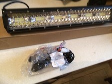 20" LED Work Light Bar Offroad+Wiring kit. There’s no mounting bracket included