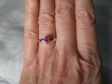 Cruzeiro Rubellite ring, size
