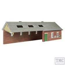 44-0180A Scenecraft OO Gauge S&DJR Train Shed Green and Cream