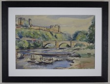 Richmond Castle river Swale