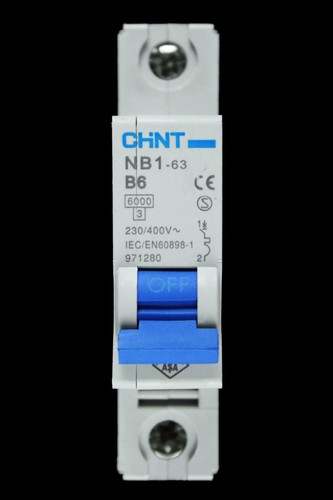 Chint amp curve 6ka - b, mcb