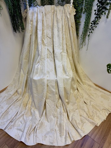Dorma beige gold floral - beige, 100%