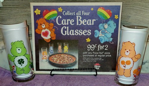1983 pizza hut care bear - pizza,