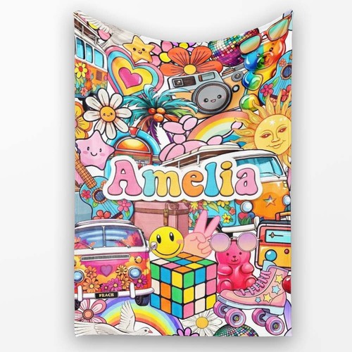 Soft fleece blanket cute - fleece,
