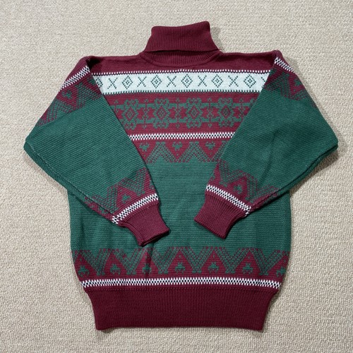 Vintage lsl pattern jumper - vintage,