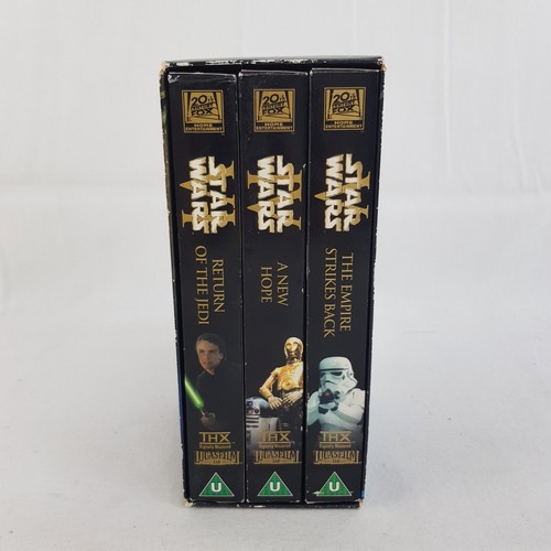 Star wars original trilogy vhs - star,