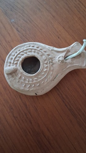 Ancient roman terracotta oil - ancient,